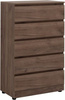 Aquanet Комод Сканди 700х400х1120 5 ящ. цв. дуб крафт (302552)