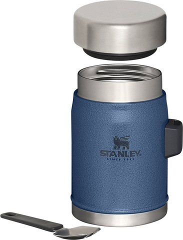 Картинка термос для еды Stanley classic 0.4l Hammertone Lake - 2