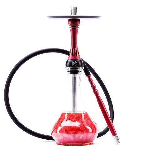 Кальян Alpha Hookah Model X RED MATTE