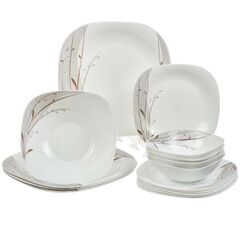 Сервиз столовый стеклокерам, 15 пр, 6 перс, Daniks, Орфей, W-15Q-130303/291901