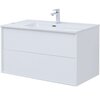 Aquanet 287544 Тумба Lino 100 (Flat) белый глянец (287544)