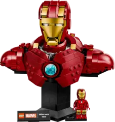 Конструктор LEGO Marvel 76327 Бюст Железного человека MK4