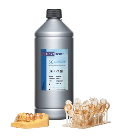 Фотополимер NextDent Surgical Guide (SG) Оранжевый, 1 л