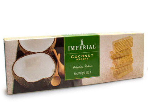 Вафли с кремом со вкусом кокоса "IMPERIAL", 100г