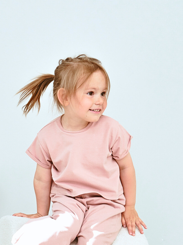 Футболка детская розовый