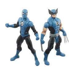 Фигурки Marvel Legends: Spider-Man & Wolverine (FF4 Deco)