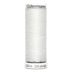 Нить Sew-All 200 м, Gutermann, 643 светло-серебристый