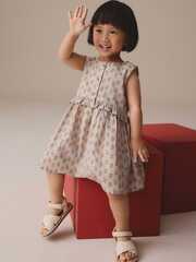 Сарафан для девочки Next E37-886, Серый