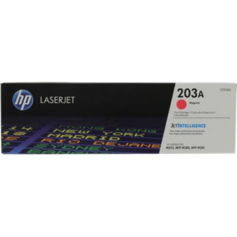 Покупка картриджей hp CF543A №203A