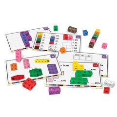 LSP4299-UK Игровой набор Соединяющиеся кубики. Академия математики, Learning Resources