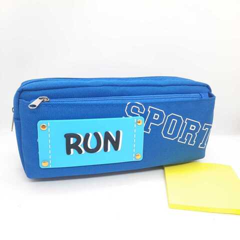 Penal \ Пенал \ Pencil bag Sport Run blue