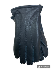 Кожа оленя. Наружний шов.На меху.Перчатки.Мужские. 5 шт в упакове.