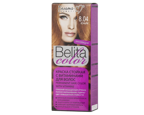 BIELITA COLOR тон №08.04 Коньяк с витаминами Белита-М