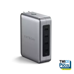 Зарядное устройство Satechi 145W USB-C 4-Port GAN Travel Charger, Space Gray