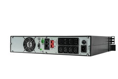 ИБП Smart-Save Online SRT Systeme Electric 1000 ВА, конвертируемый форм-фактор 2U, 230 В, 8 розеток  IEC C13, SmartSlot, LCD, USB HID, SNMP карта, версия с возможностью увеличения времени автономии