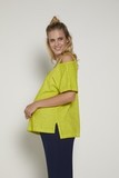 Блузка для беременных 09351 лимонный