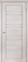 Дверь Лайт-19 nanotex / Цвет Лиственница белая / белый сатинат / Двери STABILE PORTE
