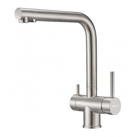 Milacio MCU.558.SS Смеситель для кухни с фильтром Ultra 558 нержавеющая сталь