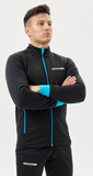 Костюм для лыж и зимнего бега Nordski Core Black/Breeze мужской