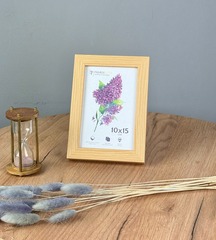 Фоторамка 10х15 см, бежевая, арт. 1015.747802