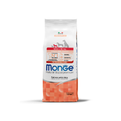 Сухой корм Monge Dog Speciality Line Monoprotein для щенков мелких пород, из лосося с рисом 7,5 кг