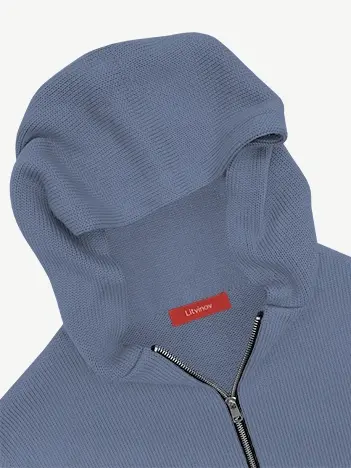 Толстовка на замке из кашемира