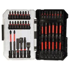 Набор бит SGS PH/PZ/TORX/HEX/PLUS-MINUS S2 42шт IMPACT 63-42C