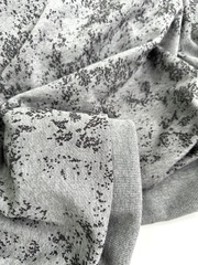 Трикотаж кашкорсе, Серый меланж