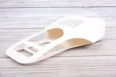 Сумка для цветов, Белая, 20*40*10 см, 1 шт.