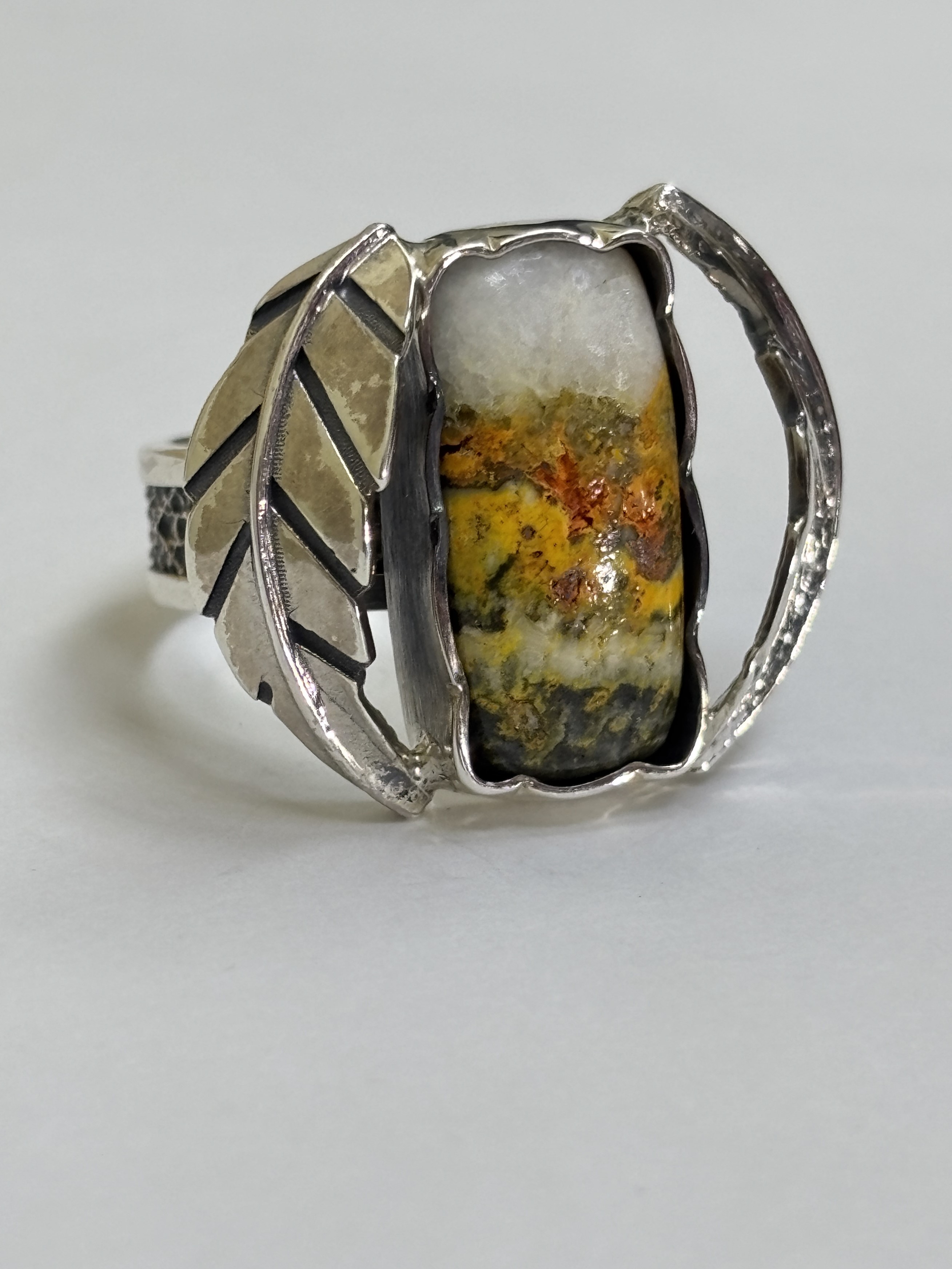 Сабель (кольцо с яшмой)