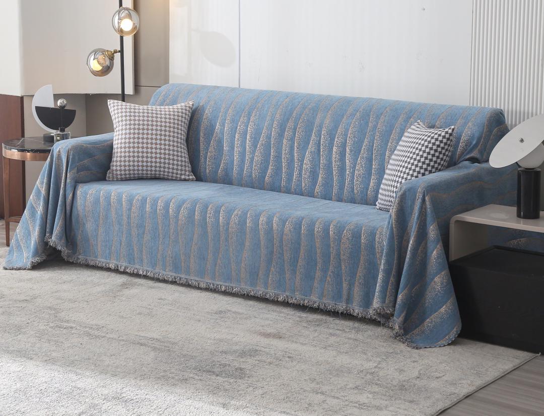 ZEPHYR HOME Дивандек 180×300 Синий Молня