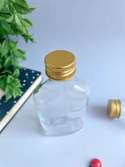 Баночки стеклянные с винтовой крышкой, 150 мл, 6,5*3*12,5 см, набор 2 шт.