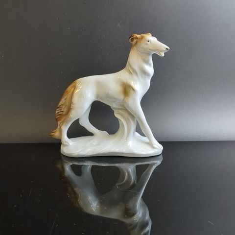 Статуэтка "Борзая", фарфор