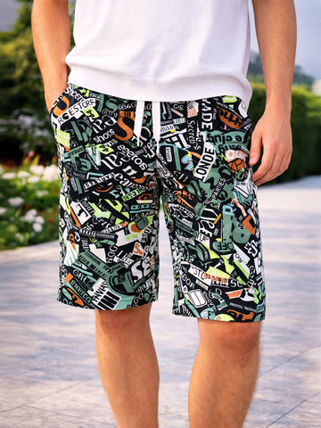 Шорты для мальчика подростковые "Буквы"