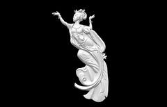 Силиконовый молд № 0350 левый