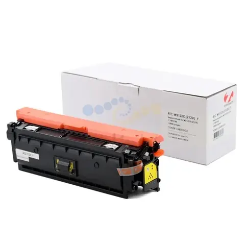 Тонер-картридж 7Q W2122X (212X) для HP Color LJ M554, M578 (Жёлтый,10000 стр.)