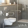 Vitra 5810B003-6234 Conforma подвесной безободковый унитаз с сиденьем для людей с ограниченными возможностями