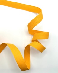 Киперная лента, цвет: жёлтый, ширина 17 мм