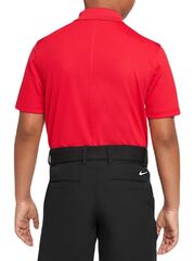 Детская теннисная футболка Nike Dri-Fit Victory Golf Polo - university red/white