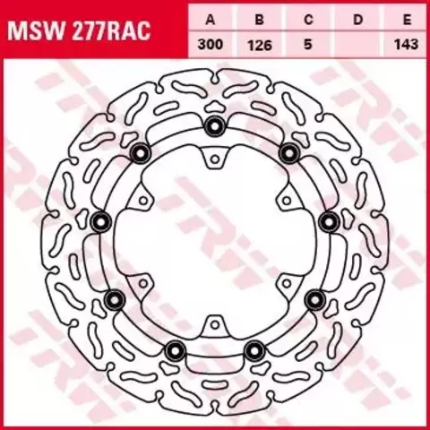 Тормозной диск MSW277RAC