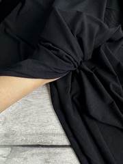 Трикотаж шерстяной тонкий, Черный, Etro, Италия
