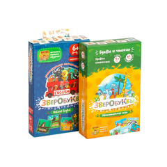 Набор настольных игр"Зверокомплект"