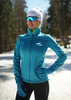 Женский утеплённый лыжный костюм Nordski Motion Breeze/Black с высокой спинкой