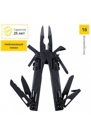 Мультитул Leatherman OHT, 16 функций, черный, нейлоновый чехол MOLLE