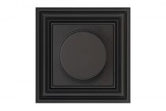 Светодиодный светорегулятор 3-100W черный матовый LIREGUS RETRO