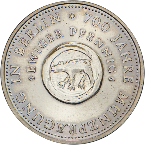 10 марок 700 лет чеканки монет в Берлине ГДР