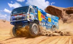 Model Kit KAMAZ-43509 rally Dakar 2022 KAMAZ-Master Zvezda 1:35