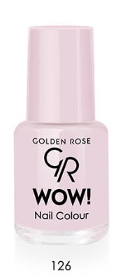 Golden Rose Лак  WOW! Nail Color тон 126  6мл