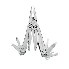 Мультитул Leatherman Sidekick + карабин, 14 функций, чёрный нейлоновый чехол (831439) | Multitool-Leatherman.Ru