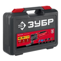 ЗУБР OIS, 400 Вт, реноватор, кейс, набор насадок (МФИ-400 КН)